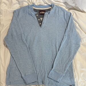 Alesbury Men's Light Blue Long Sleeve Shirt